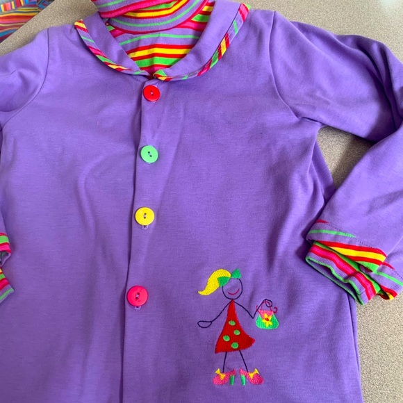 CHEZ AMI by PATSY AIKEN Vintage Jacket Turtleneck Skirt Set - Size 6X - Picture 7 of 10